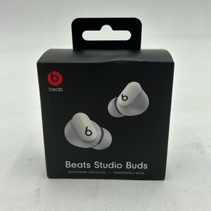 BEATS Studio Buds True Wireless Noise Cancelling Earbuds Dr Dre - White SEALED